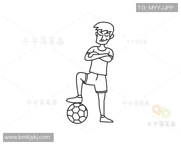 足球巨星铅笔画艺术作品细致呈现足球传奇人物独特风采与动感瞬间